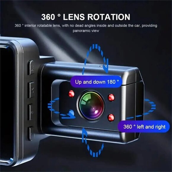 Advanced Solobesafe Dash Cam with Full Coverage & 3 Lenses - Picture 4 of 5